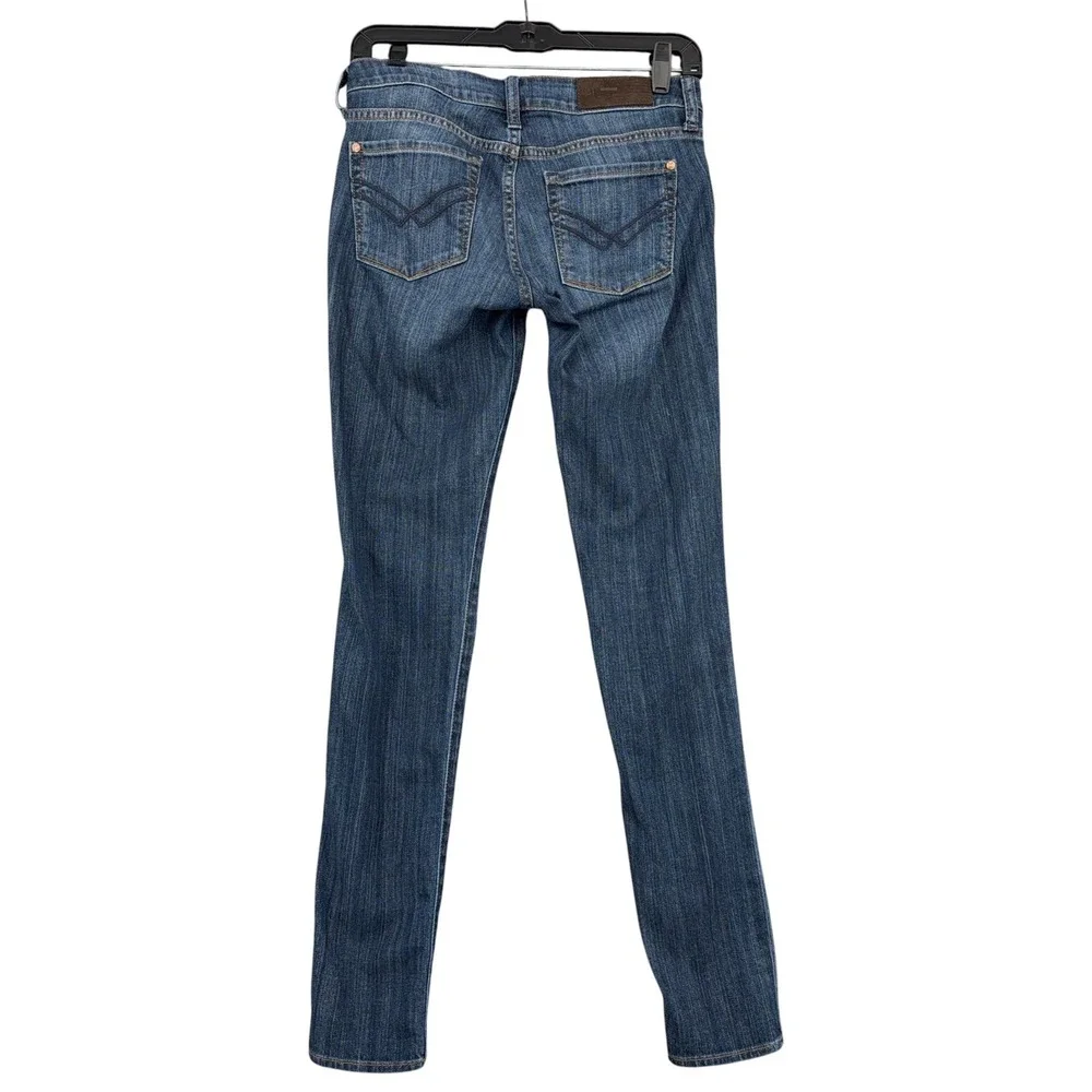 William Rast Skinny Jeans‎ Womens 26 Cotton Spandex Blue Medium Wash
